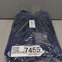 Navy Blue Bathroom Rugs Absorbent and Washable Bath Mat, Non-Slip, Thick Soft Chenille Bath Rugs for Bathroom Floor, Shower, Sink - 17" x 24"