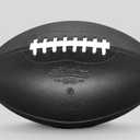 Double Wall Travel Mugs with Colorful Wraps and Lids, 16 oz and Football Ball Black