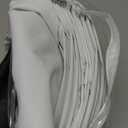 White 100% Blackout Linen Curtains 40 Inch Wide by 72 Inch 2 Panels Set for Living Room Bedroom Back Tab Thermal Insulated Black Out Drapes Room Darkening Farmhouse Style for Bedroom Window Curtains