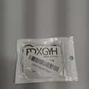 FDXGYH 6 Pcs G9 Light Socket Rings Lamp Shade Collar Zinc Alloy Ring Retainer Rings and Replacement (Small)