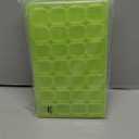 Mr. Pen- Bead Storage Containers, 28 Grids, 2 Pack, Transparent Green Small Bead Organizer Box (2 Pack-56 Pcs(6.8"x4.4"x1"))