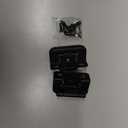 30 Pack 15 Pairs 3/8 inch Inset Cabinet Hinges Black,Self Closing 3/8" Cabinet Hinges Black Cupboard Hardware