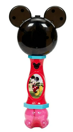 Little Kids Disney Mickey Mouse Light and Sound Musical Bubble Wand, Multi (20511)