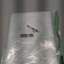 100 Clear Plastic Bags With Handles 9"x12" Perfect for Merchandise And Retail 1.5Mil Thick Clear Gift Bags With Handles