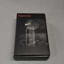 Compressed Air Duster, 130,000RPM Ultra-Powerful Cordless Electric Air Duster with 8000mAh Rechargeable Battery, 4-Gear Adjustable Air Blower for Keyboard, Computer, Car, Home Cleaning (Black)