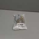 Protective Case Cover for Airpods Pro Charging Case with Ear Tips 1 Pair Kit, Air Pods Silicone Case with Soft Cute Ball Pom Pom Keychain Kit Together with Ear Buds Tips 2&1 (X, Grey)