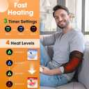 Heating Pad for Arm,Heated Arm Sleeve,Arm Heating Pad,Heated Elbow Sleeve with 78" Long Power Cord