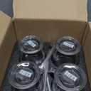 Mfacoy Glass Coffee Mugs Set of 4, Clear Large Coffee Mug 15 Oz With Handles for Hot Beverages, Clear Mugs for Tea, Cappuccino, Latte, Espresso Coffee, Juice, Glass Coffee Cups | Large Coffee Mug, With Handles, for Hot Beverages, Clear Mugs, for Tea, Cappuccino