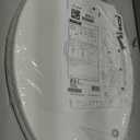 KOHLER 20110-0 Brevia, Slow Close Toilet Seat, Elongated Toilet Seat, Grip-Tight Bumpers Quick-Attach Hardware, White
