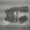 Tadpoles Super Soft Plush Sherpa Hat & Mittens Set, Grey