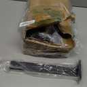 12 Pack - 12 inch Black Hidden L Shelf Bracket (1/5 Inch Thicked) Iron Floating Shelf Brackets Rustic Industrial Metal Brackets for Shelf Support