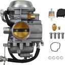 13200-19B92 Carburetor Carb Kit Compatible with King Quad 250 LTF4WDX 300 LTF4WDX LTF300F 4x4 1991-1999 13200-39D22 13200-39D42