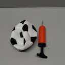 Soccer Ball Size 2,3,4,5 with Pump Needle Classic White Black Thicker PU Tight Weaved Suitable for Youth Boy League Game Trainning Practice or Gift