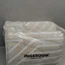 INGEROOM 8x10 Area Rugs for Living Room, Washable Area Rug Grey, Modern Design, Geometric Carpet for Living Room, Bedroom, Dining Room, Offic, Entryway