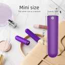 Mini Facial Massager, Facial Roller, Massage Care Stick Enhances Absorption of Creams and lotions Suitable for Facial and Eye Massage Tools (Purple)