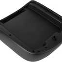 LCWRGS Center Console Lid Black Armrest Cover Replacement for 2007-2014 Chevy Silverado/Tahoe/Suburban/Avalanche | GMC Sierra/Yukon/Yukon XL, Replaces 15217111