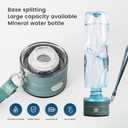 Hydrogen Water Bottle2024,SPE/PEM Technology, Improve Water Quality in 2 Minutes,1.5L Large Capacity,2500PPD Pure Hydrogen Rich Concentration,shatterproof,Suitable for Gym,Outdoor scenario