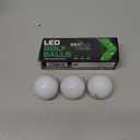 Activ Life Super Bright LED Golf Balls, 8 Minutes to Retrieve Ball & 40 Hours Battery Life, Golf Balls That Light Up at Night, Glow in The Dark, Ideal Gift for Men