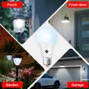 Sengled Dusk to Dawn Light Bulbs Outdoor, A19 LED Sensor Bulbs 3 Pack, 5000K Daylight 1200 Lumens, 75W Equivalent 10.5W, E26 Base Automatic On/Off Photocell Light Bulbs for Porch and Garage