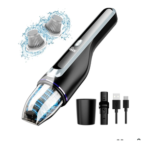 Handheld Vacuum Cordless - Car Vacuum with Brushless Motor & 14000Pa Powerful Suction, 1.2lbs Lightweight, LED Light, Slim Mini Vacuum Cleaner for Car Home Office Pet