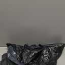 Plasticplace 25 Gallon Trash Bags  1.7 Mil  Black 3 Ply Garbage Can Liners  30" x 36" (100 Count)