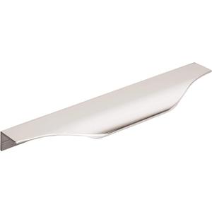 Amerock | Cabinet Edge Pull | Polished Chrome | 6-9/16 inch (167 mm) Center to Center | Aloft | 1 Pack | Drawer Pull | Drawer Handle | Cabinet Hardware