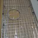 Serene Valley Sink Bottom Grid 26-7/8" x 12-5/8", Rear Drain with Corner Radius 2-1/2", Sink Protector NDG2713R, Medium