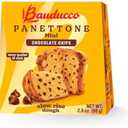 Bauducco Mini Panettone with Chocolate Chips, Moist & Fresh, Traditional Italian Recipe, Italian Traditional Holiday Cake 2.8oz (Pack of 4)
