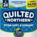 Quilted Northern Ultra Soft & Strong Toilet Paper, 6 Mega Rolls