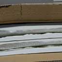 4-Pack 3D PU Stone Wall Panels for Interior Decor Faux Stone Accent Tiles, White, 47.24"x23.62"x(0.6"-1.18") Waterproof & Lightweight 3D Wall Design