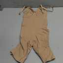 FeelinGirl Shapewear Tummy Control Seamless Bodysuit Hip Enhancer Body Shaper for Women (Medium-Large, Khaki Beige)