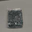 500 Pieces Christmas Replacement Bulbs Christmas Mini Light Bulbs 2.5 V 0.425 Watt 0.17 Ampere Replacement for String Lights Outdoor Decorations Supplies(Green Base, Warm White)