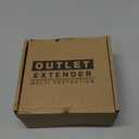 Alitayee Wall Outlet Extender Surge Protector, USB Power Strips with Individual Switches and 15.5W Type-C Fast Charging Ports for Cell Phone,Home,Office,Dorm ETL Listed White