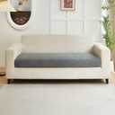 Couch Covers for 2 Cushion Sofa Pet Friendly Couch Cushion Covers Universal Sofa Covers Washable Stretch Slipcovers for Sectional Sofa (Texture Gray,Large Double Seat Cover)