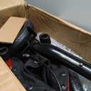 WALK MATE 3 Wheel Rollator Walker with Seat for Slim Seniors, Padded Backrest Lightweight Foldable Walker Ideal for Elderly, 8 Inch Tri-Wheel Modern Mobility Walking Aid Aluminum, Red