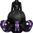 Women's Ursula Costume Halloween Ursula Little Mermaid Costume With Inflatable Octopus