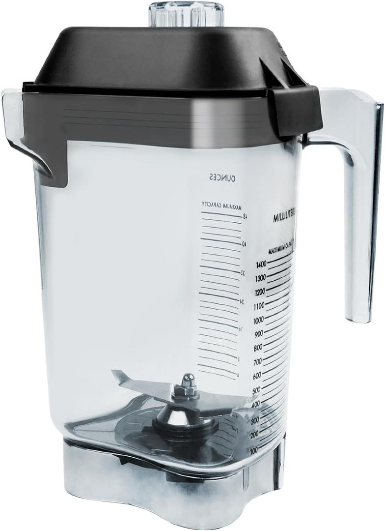 Blender Pitcher 48oz, Compatible with VM0145 VM0100A 36019 16016 15978 Commercial etc, Blender Pitcher Container Jar Cup