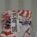 Girls Swimsuits Bikini Set,Two Piece Swimsuit Criss Cross Bathing Suit Girls' Swimwear (13-14 Years, Usa Flag 3)