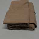 MIULEE Decorative Linen Pillow Covers 18x18 Inch Khaki Boho Farmhouse Neutral Winter Couch Throw Pillows for Bed Pack of 2 Accent Modern Pillowcase Sofa Livingroom Home Decor