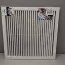 HVAC Premium 20" X 20" Aluminum Return Grille - Easy Air Flow - Linear Bar Grilles [Outer Dimensions: 21.875"w X 21.875"h]