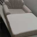 Blissful Diary Foldable Toddler Couch, 2-in-1 Comfy Toddler Chair & Lounger for Reading, Nap, Playroom, Kids Couch Sofa for 1 2 3+ Year Old Girls Boys Baby Birthday Gift, Gray Shell (Gris)