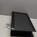 Dog Door for Wall, All Aluminum Large Doggy Door Doggie door, Pet Door Easy to Install, 2 Magnetic Flaps Energy Efficient, Wide Telescoping Tunnel for Interior & Exterior Walls, Pet Up to 110 Lb-Black