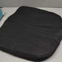 Anzeng Gel Seat Cushion for Long Sitting, Gel Cushion for Pressure Relief, Soft & Breathable, Chair Cushion for Office Chair, Car, Wheelchair, Seat Cushion with Non-Slip Black Cover