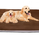 Magic Dog Super Soft Extra Large Dog Bed, 47 Inches Orthopedic Foam Dog Beds for XL Dogs, Jumbo Pet Bed with Anti Slip Bottom, Dog Sleeping Mattress with Removable and Washable Cover, Dark Brown