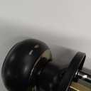 CML Hardware Matte Black Keyed Entry Door Knob for Entrance, Exterior and Interior Use, Round Ball Handle, Stainless Steel