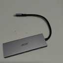 Acer 6-in-1 USB C Hub 10Gbps, USB C to HDMI Adapter 4K@60Hz, 2USB-C 3.2, 1USB A 3.2, 1USB 2.0 Data Transfer, 100W PD Port, Type C Multiport Splitter for Laptop, MacBook Neo/Air/Pro, iPad Pro