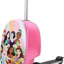 Disney Princesses Kids' 2-in-1 Suitcase (18") and Scooter Luggage