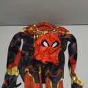 MARVEL Integrated Spider-Man Official Youth Deluxe Zentai Costume - Stretch Spandex with Hidden Zippers and Wrist Slits, L (12-14)