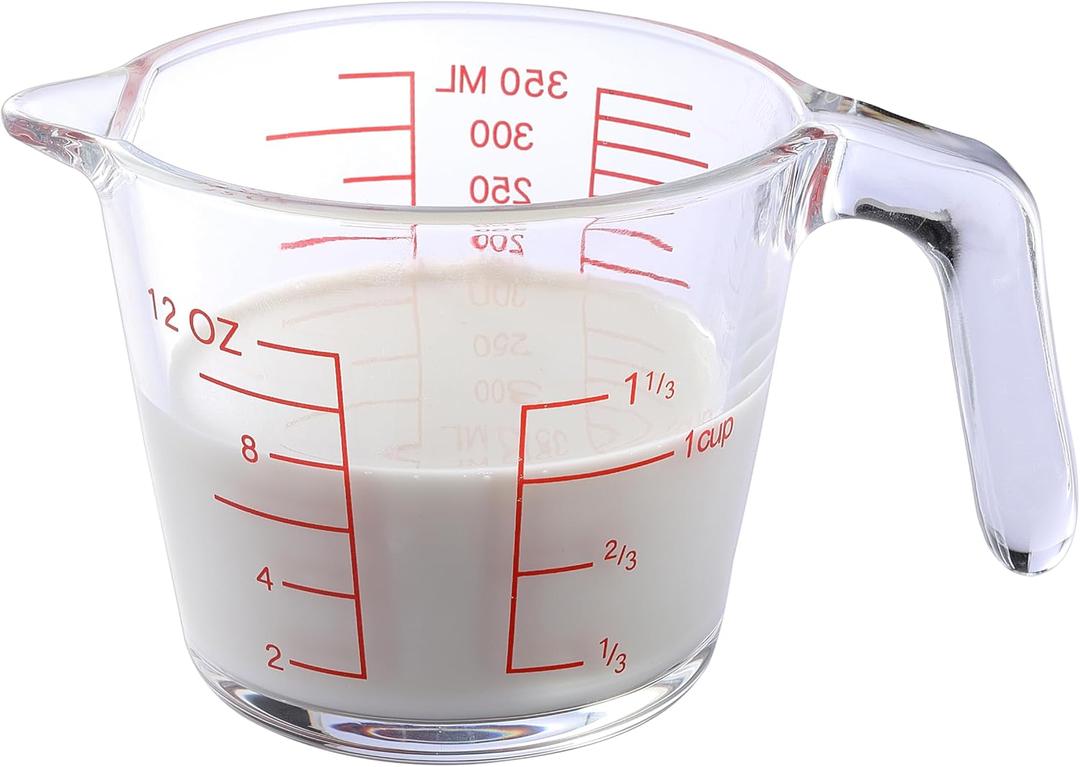 KCKHFA Glass Measuring Cup For Baking and Cooking, kitchen Essentials Tools