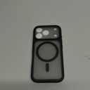 TOCOL for iPhone 17 Pro Case, Compatible with Magsafe, Built-in Magnetic Ring, Full Camera Protection, Drop Protection, Translucent Matte for iPhone 17 Pro Phone Case 6.3 inch (Black)